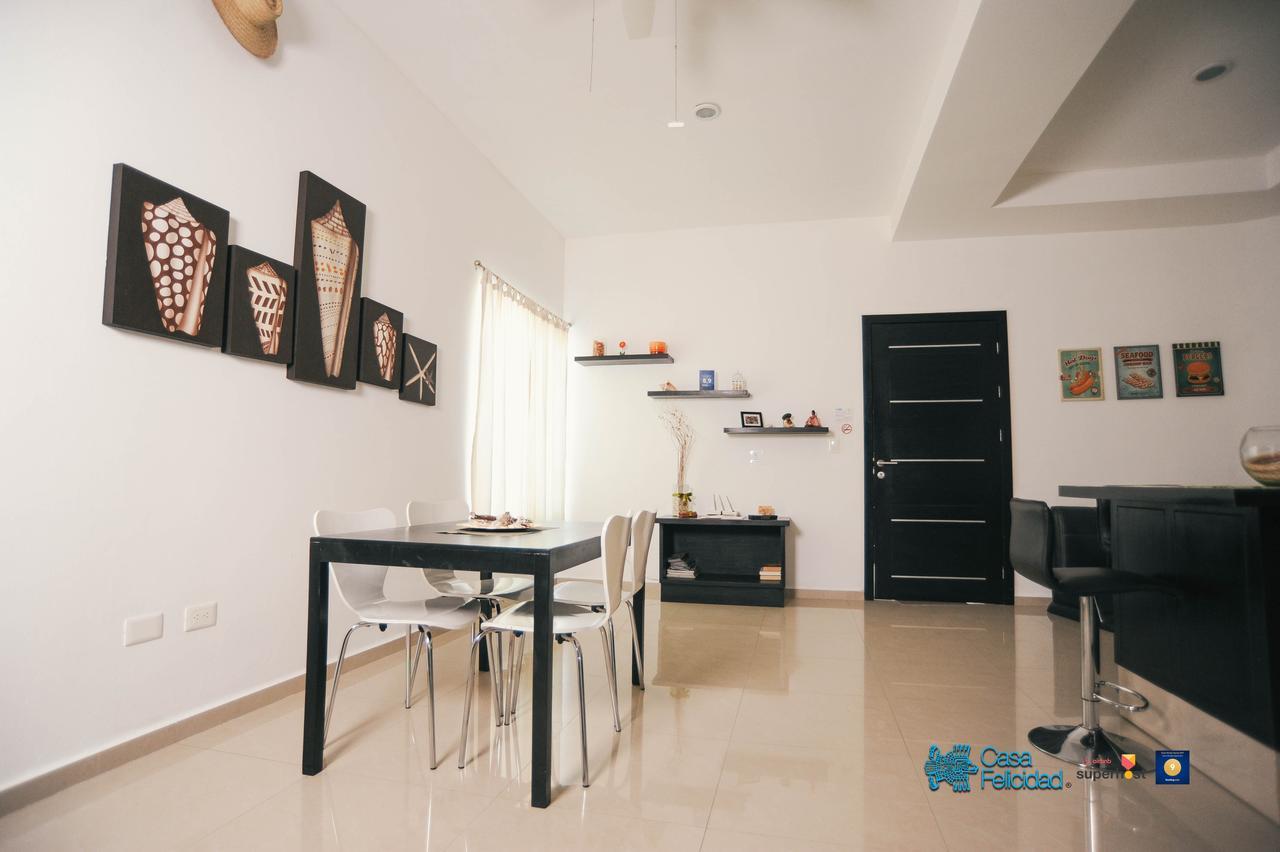 פלאייה דל כרמן Casa Felicidad Apartment מראה חיצוני תמונה